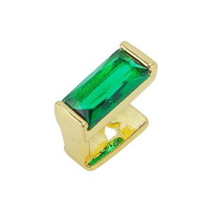 Unique Bargains Hip Hop Square Zirconia Fake Grills 1 Pc - 1 of 4