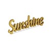 Cheung's Norah Cast Iron Gold Finish Table Decor - Sunshine - 2 of 4