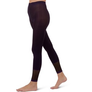 Memoi Women's Spunky Herringbone Fashion Footless Tights - 1 of 4
