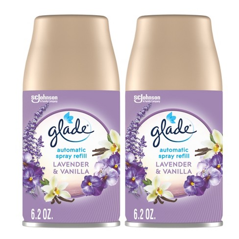 Glade Automatic Spray Air Freshener - Lavender & Vanilla - 12.4oz/2pk :  Target