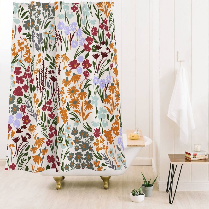 Marta Barragan Camarasa Spring Flowery Meadow Heavy Shower Curtain - Deny Designs, 3 of 5