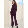 VENUS Womens Leopard Kick Flare Suit Set - 2 of 4