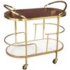 Zuo Antalya Bar Cart Multicolor - image 3 of 4