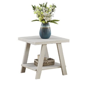 NicBex Modern Rectangle Wood Coffee Table Set of 3 with Open Storage Shelf for Living Room and Bedroom - 1 of 4