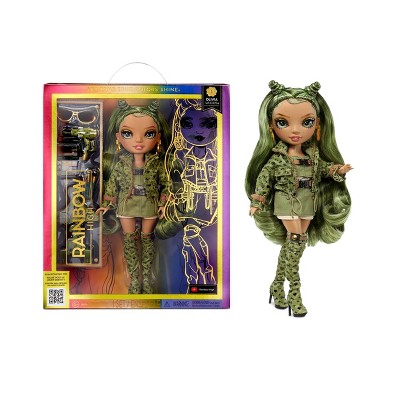 Rainbow High Olivia - Camo Green Fashion Doll