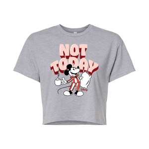 Women's - Disney - Mickey & Friends Cropped Graphic T-Shirt - 1 of 4