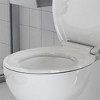 Toilet Seat, Soft Close Lid, Slow Close Noiseless Design, American Standard Compatible - 3 of 4
