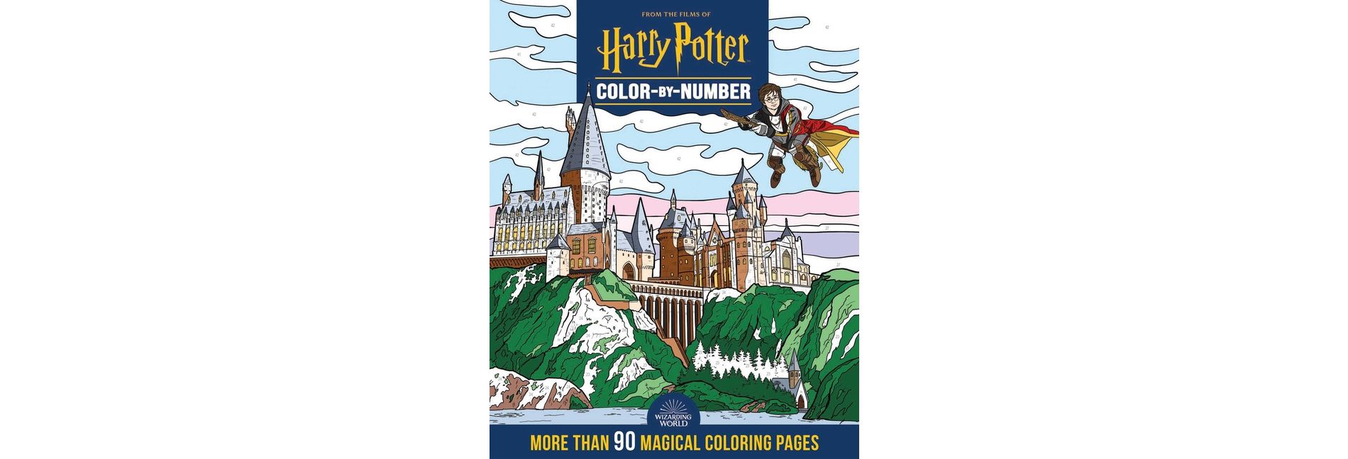 Harry Potter Color-By-Number - by  Editors of Thunder Bay Press (Paperback)