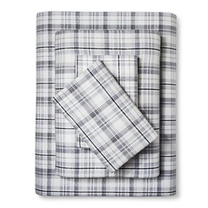 Patterned Flannel Sheet Set - Eddie Bauer - 1 of 4