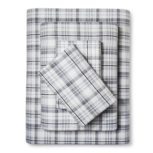 plaid flannel sheets twin xl