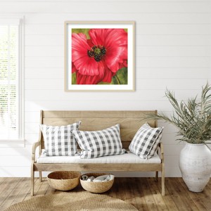 Amanti Art Vivid Poppy II by Grace Popp Framed Wall Art Print - 1 of 4
