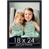 PosterPalooza | Slim Profile Black Picture Frame - UV Acrylic, Foam Board Backing, Hanging Hardware - 2 of 4