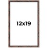 PosterPalooza | 12x19 Bamboo Picture Frame, UV Acrylic, 4 Finishes - Brown, Black, Gold, and Natural - 2 of 4