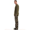 #followme Mens Pajama Pants Set with Matching Novelty Socks with Sayings - 3 Pc Mens Fall PJ Set - 2 of 4