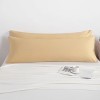 2 Pack Brushed Microfiber Body Pillowcases, Super Soft Body Pillow Cover with Envelope Closure - NTBAY - 4 of 4