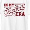 Women's - Instant Message - In My Football Era Short Sleeve Graphic T-Shirt - 2 of 4