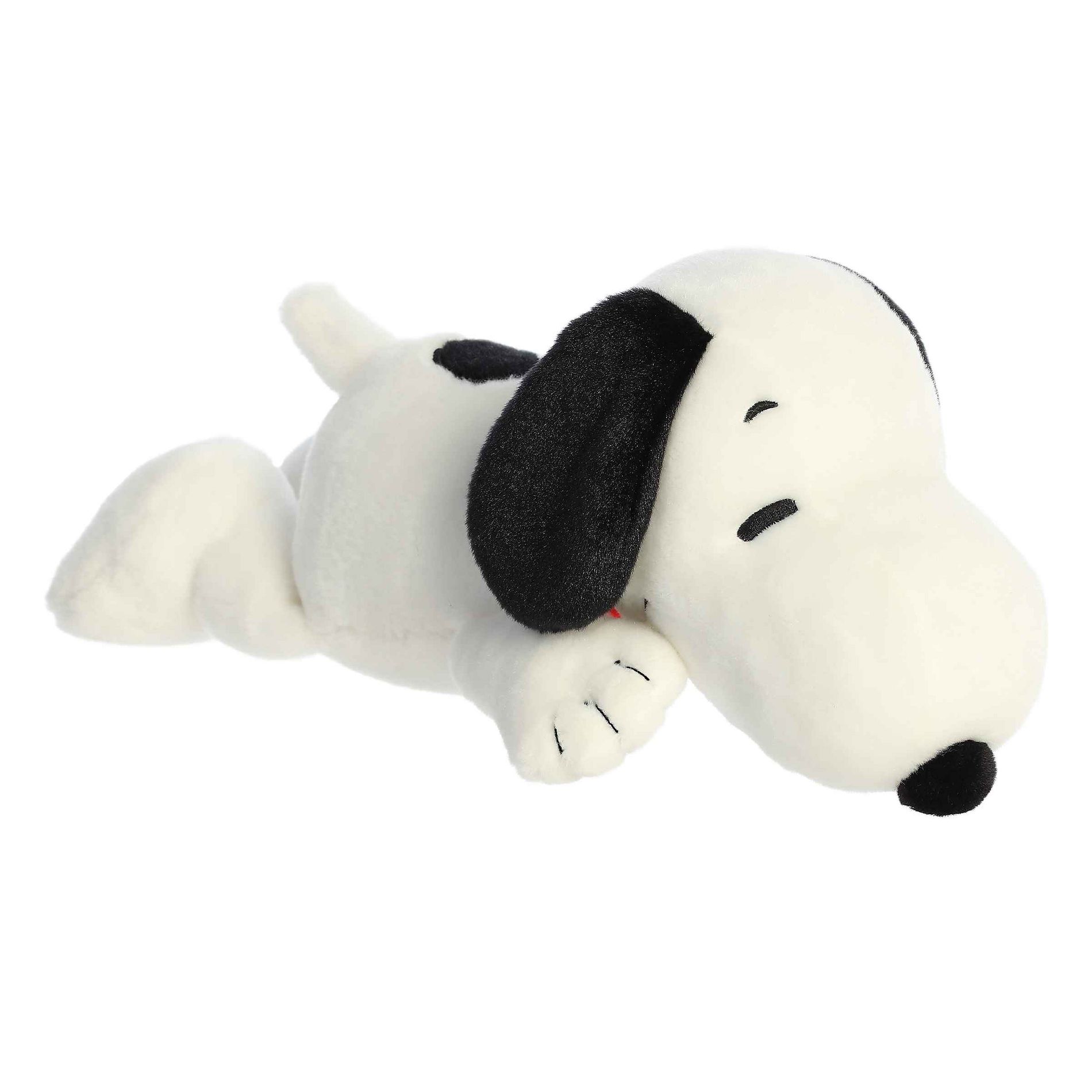 Aurora Medium Snoopy Peanuts Timeless Stuffed Animal Laying 11.5"