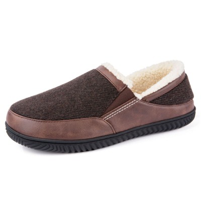 RockDove Men's Andrew Twill Upper Fleece Lined Closed Back