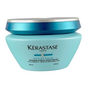 Kerastase Resistance Masque Force Architecte for Brittle Hair (6.8 oz) - Rebuild Strength, Resist Damage - 1 of 4