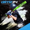 Ortiz34 Youth T-Ball Set, 25" Aluminum Bat (-10 Drop), Foam Core T-Ball, 9" Lightweight Glove, Graffiti Print (Green) - 4 of 4