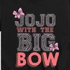 JoJo Siwa Big Bow Jojo Short Sleeve Graphic T-Shirt - Black - 2T - 2 of 3