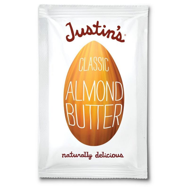 Justin's Squeeze Pack Classic Almond Butter - 1.15oz, 1 of 8