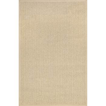 Katica Casual Recycled Sisal Blend Area Rug