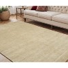 Ivory Wool Hand Woven Area Rug - 2 of 4