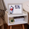 Pavilion Gift Company - Missed So Very Dear - 12" x 9" Pet Collar Memorial Frame (Holds 5" x 3.5" Photo) - Single Image Frames - 2 of 4
