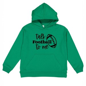 The Juniper Shop Talk Football To Me Ball Youth Graphic Hoodie - 1 of 4