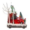 Kurt Adler 4.7-Inch Battery Operated Lighted "Christmas Trees" Village Shop - 2 of 3