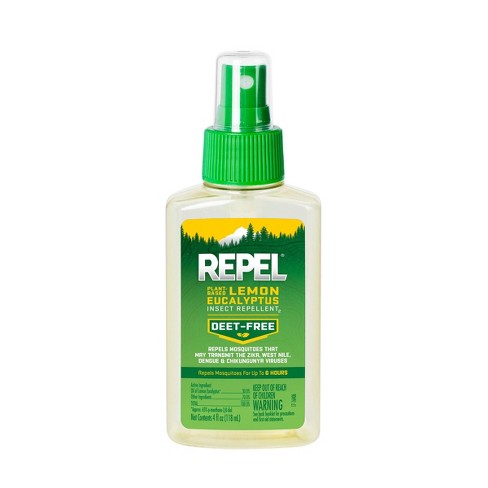 Repel Plant-Based Lemon Eucalyptus Insect Repellent Pump Spray 4 fl oz - image 1 of 4