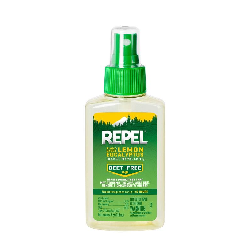 Repel Plant-Based Lemon Eucalyptus Insect Repellent Pump Spray 4 fl oz, 1 of 7