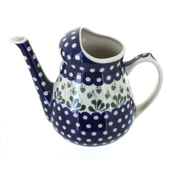 Blue Rose Polish Pottery 521 Ceramika Artystyczna Watering Can