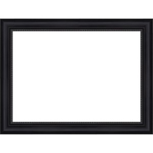 Amanti Art Astor Black Framed Dry Erase Magnetic Board - 1 of 4