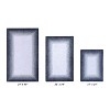 Torrent Collection 3 Piece 100% Soft Cotton Tufted Weave Bath Rug Set, Ombre Pattern, Super Soft & Absorbent, Machine Washable Bathroom Mats - 2 of 4
