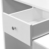 vidaXL Dressing Table Engineered Wood 29.5"x15.7"x55.5" White - 4 of 4