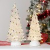 Transpac Artificial 15 in. Off-White Christmas Glitz Tree with Vintage Lights - 4 of 4