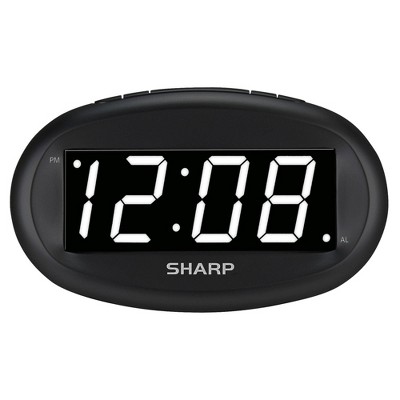 Sharp Large Display Digital Alarm Clock