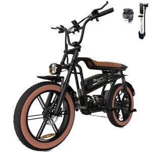 EVERCROSS EK30 Electric Bike: 750W, 20" Fat Tire - 1 of 4