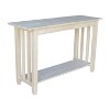International Concepts Mission Console Or Sofa Table - 3 of 4