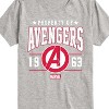 Boys' - Marvel - Avengers Property Of Short Sleeve Graphic T-Shirt - 2 of 4