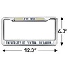University of Central Oklahoma Full Size Standard License Plate Metal Frame - 4 of 4
