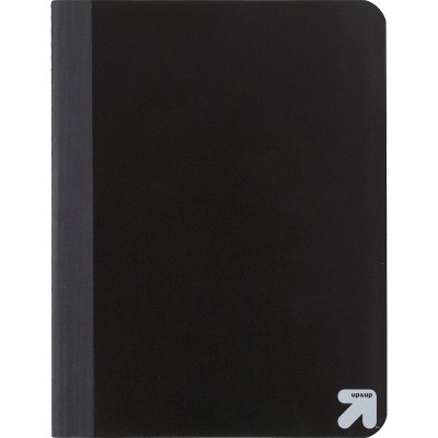 Photo 1 of 6 PACKWide Ruled Black Flexible Cover Composition Notebook 