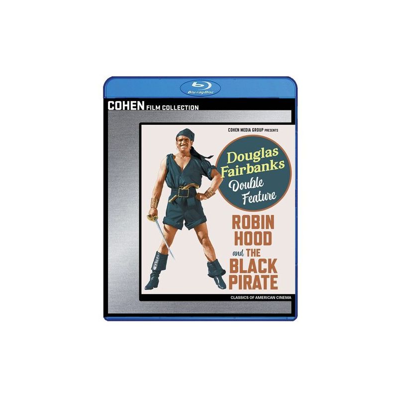 Douglas Fairbanks Double Feature: Robin Hood / The Black Pirate (Blu-ray), 1 of 2