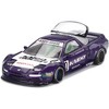 Honda NSX "Kaido Racing V2" #0 Purple with White Hood and Graphics (Designed by Jun Imai) "Kaido House" Special die cast model car by Mini GT - 2 of 4