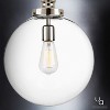 Urban Ambiance Luxury Vintage Pendant,  15"H x 12"W,  Polished Nickel Finish, UHP2644 - 4 of 4