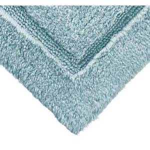 Robbins Egg Blue Egyptian Cotton Plush Bath Rug