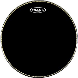 EVANS MX1 Marching Bass Drum Head Black 24 in. - 1 of 4
