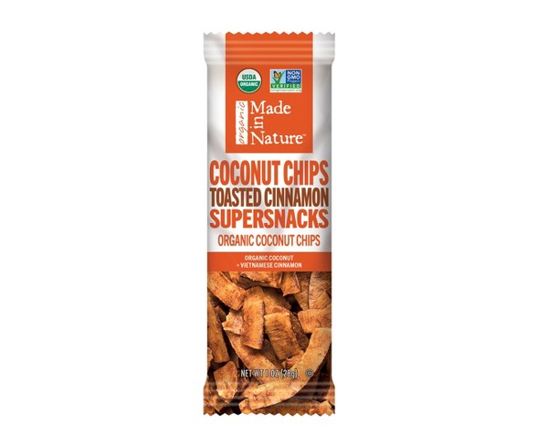 Made in Nature Toasted Cinnamon Coconut Chips - 1oz Bag